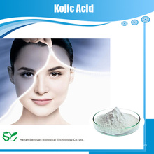 Фабричная цена Осветляющий кожу материал 501-30-4 Kojic Acid 99%